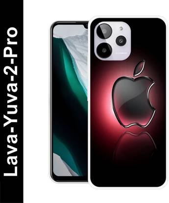 PLUSCASE HD MOVIES Back Cover for LAVA Yuva 2 Pro, APPLE LOGO, APPLE, SIGN APLLE EMBLEM, IPHONE