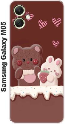 Inflame Back Cover for Samsung Galaxy M05, Samsung M05 For Cute Girls Back Cover