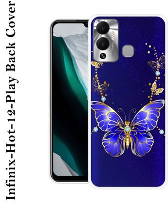 PINKLAND Back Cover for Infinix Hot 12 Play