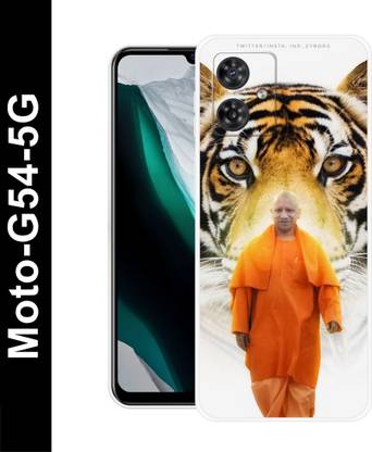 Zaplab Back Cover for Motorola G54 5G, Yogi Adityanath RSS BJP back cover