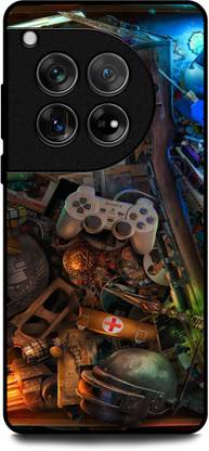 INDICRAFT Back Cover for OnePlus 12R ( GAME, TECHNOLOGY, MACHINE, COMPUTER, GAMING )