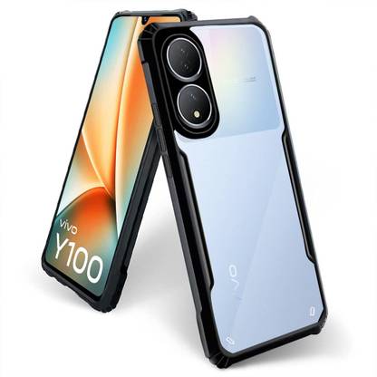 Vlmbr mobilecover Flip Cover for Vivo Y100 5G, Vivo T2 5G, Vivo Y100 A 5G (Black, Dual Protection, Pack of: 1)