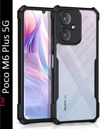 NKCASE Back Cover for POCO M6 Plus 5G, Poco M6 Plus 5G, (IPK)