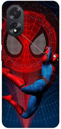 DIKRO Back Cover for OPPO A18, CPH2591, SPIDER, MAN, MARVEL, SUPER, HERO