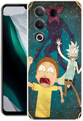 GRAFIQE Back Cover for OPPO A3 Pro 5G RICK AND MORTY, ANIME, CARTOON, FUNNY