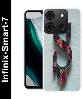 DEVLIYACASE Back Cover for Infinix Smart 7 S NAME, S LOVE, S ALPHABET, S LETTER NAME