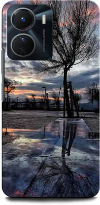 GRAFIQE Back Cover for Vivo Y16 ART, TREE, WALLPAPER, GROUND, 3D