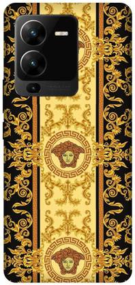 JUGGA Back Cover for vivo V25 Pro 5G, V2158, VERSACE, MEDUSA, PATTERN, LOGO, SIGN
