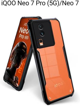 kartflesh Back Cover for iQOO Neo 7 Pro (5G)/iQOO Neo 7 (5G), Transparent back cover, Protective Case