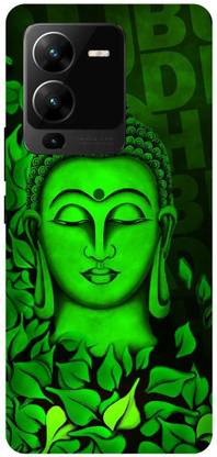 JUGGA Back Cover for vivo V25 Pro 5G, V2158, GAUTAM, BUDDHA, GOD, GREEN, NAMO, BUDDHAY