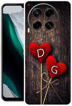 INTELLIZE Back Cover for Tecno Camon 30 5G DG, D LOVE G, G LOVE D, D LETTER, G LETTER, DG NAME