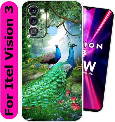 CASEINN Back Cover for Itel Vision 3