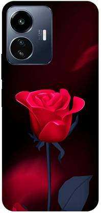 DIKRO Back Cover for vivo Y77 5G, V2169, ROSE, RED, ROSE, ROSES, FLOWER, NATURE