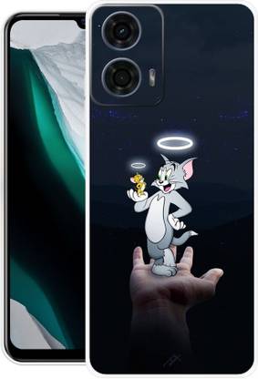 INTELLIZE Back Cover for MOTOROLA G24 Power TOM AND JERRY, CARTOON NETWORK, CARTOON, JERRY, CUTE