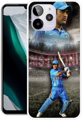PHONE WALEY.COM Back Cover for Lava Yuva 2 Pro, MS DHONI, CSK, CRICKETER, SPORTS