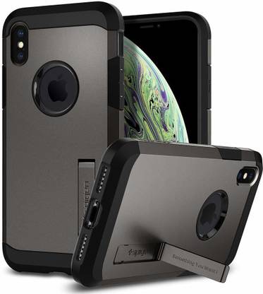 Spigen Tough Armor Back Cover for Apple iPhone XS, Apple iPhone X