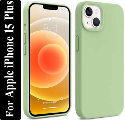 Coverskart Liquid Silicone Back Cover for Apple iPhone 15 Plus