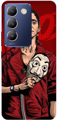 DIKRO Back Cover for vivo Y200e 5G, V2336, NAIROBI, MONEY, HEIST, ACTRESS