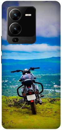 JUGGA Back Cover for vivo V25 Pro 5G, V2158, ROYAL, ENFIELD, BULLET, CLASSIC, BIKE, LOVER, RACER