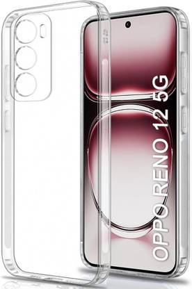 ShieldTech Back Cover for Oppo Reno 12 5G, With 360 Degree Protection Crystal Clear Soft TPU + PC Case