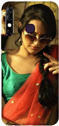 Royal Case Back Cover for INFINIX HOT 8 SONAKSHI SINHA, INDIAN ACTRESS, CELEBRATING DABANGG