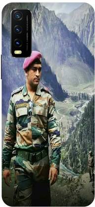 COVERJET Back Cover for VIVO Y12G- V2068-INDIAN- ARMY- LOVER- SOLDIER- MAN