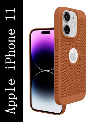Coverskart Heat Absorption Back Cover for Apple iPhone 11, Heat Dissipation Grid Honeycomb Mesh Shell PC Case