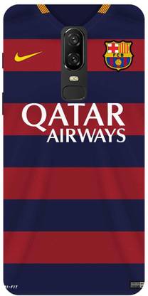 Rockyard Back Cover for OnePlus 6, A6000, QATAR, AIRWAYS, FCB, BARCELONA