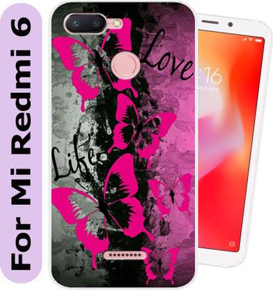 SmartGoldista Back Cover for Mi Redmi 6