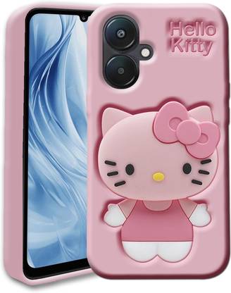 इनोवेक्स Redmi 13C 5G Cute Hello Kitty Soft Case with Kitty Face Holder for Girls के लिए