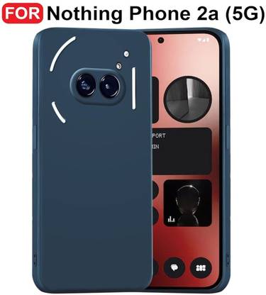 Bigil Back Cover for Nothing Phone (2a) 5G, Plain Candy Case with Camera Protection