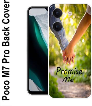 CUTECASE Back Cover for Povo M7Pro Mobile Back Cover , Poco M7 Pro Back Cover