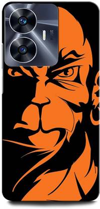 ORBIQE Back Cover for Vivo Y02T HANUMAN JI , LORD HANUMAN, GOD, BAJRANGBALI