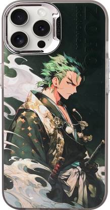 MS-Shield Back Cover for Apple iPhone 15 Pro, 3D Anime Roronoa Zoro, Embossed High Quality Back Case