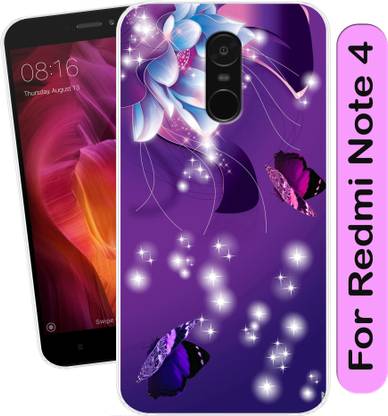 Hostprint Back Cover for Mi Redmi Note 4