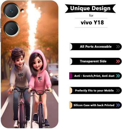 BUYMORE Back Cover for Vivo Y18