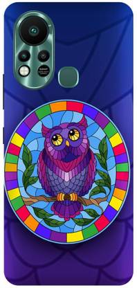 Rockyard Back Cover for Infinix Hot 11S, X6812, TRIPPY, OWL, NIGHT, WATCH, BEOGRAD, ABEJ