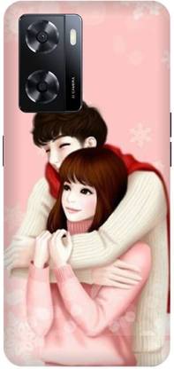 JUGGA Back Cover for OPPO A57, CPH2387, LOVE COUPLE, QUITE COUPLE, LOVELY COUPLE,VALENTINE,LOVERS
