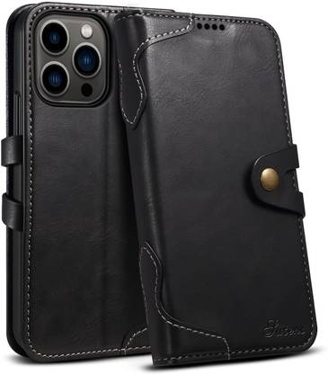 SCALEBEE Back Cover for Apple iPhone 15 Pro Max Wallet Style Flip Leather Case With Inbuilt Stand & Pocket