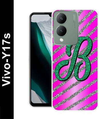 SARTOOLIYA Back Cover for Vivo Y17s, B NAME, B LOVE, B ALPHABET, B LETTER NAME