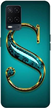 VS PRINT LINK Back Cover for OPPO A54 \ CPH2239 \ S letter,S name S word , Printed Back Cover