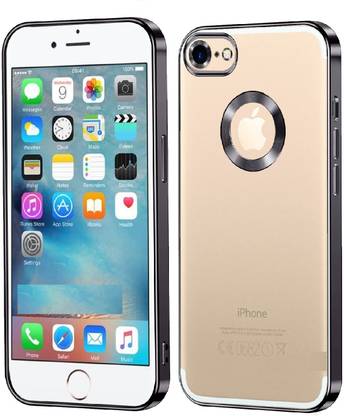 ELEF Back Cover for iPhone 6s Plus CD Pattern Soft Silicon Camera Protection Transparent cover