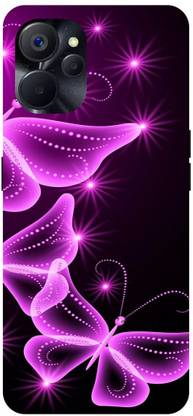 Rockyard Back Cover for realme 9i 5G, RMX3612, BUTTERFLY, COLORFUL, BUTTERFLY