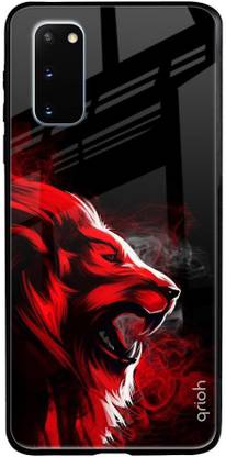 QRIOH Glass Back Cover for Samsung Galaxy S20