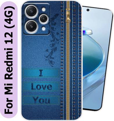 Unitrend Back Cover for Mi Redmi 12 4G