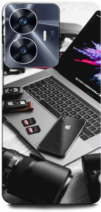 ORBIQE Back Cover for Vivo Y02T LAPTOP, IPHONE, CAMERA, KEY