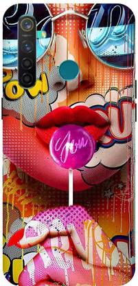 ADZIRE Back Cover for realme 5 Pro, RMX1971, POP, ART, LOLI, POP, GIRL, CUTE, GIRL, LOVE