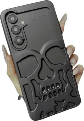 MILLION CASES Back Cover for Samsung Galaxy S24 Hollow Skull Design Case