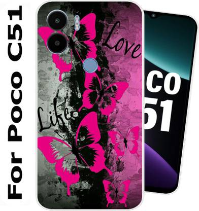 SmartGoldista Back Cover for Pocco C51
