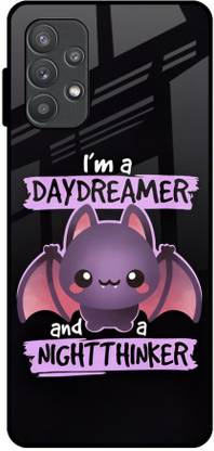 QRIOH Glass Back Cover for Samsung Galaxy A72